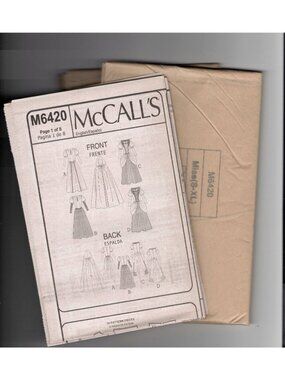 Easy Robe Sewing Pattern McCall's | Office | Mccalls M642 Misses S To Xl Renaissance Princess ...